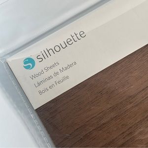 NWT - Silhouette Wood Sheets (6)